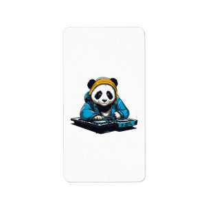 DJ Kawaii Panda Label