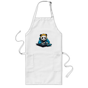 DJ Kawaii Panda Long Apron