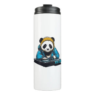 DJ Kawaii Panda Thermal Tumbler