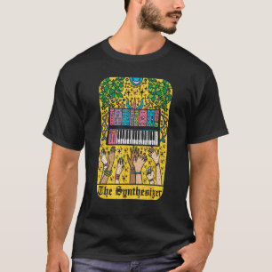 DJ Keyboard The Synthesizer Vintage Synth Equipmen T-Shirt