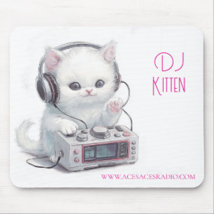DJ Kitten Mouse Mat