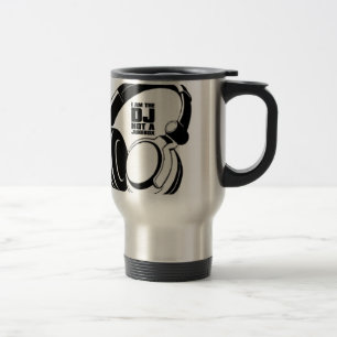 DJ KLASH-GEAR - DJ NO REQUESTS TRAVEL MUG