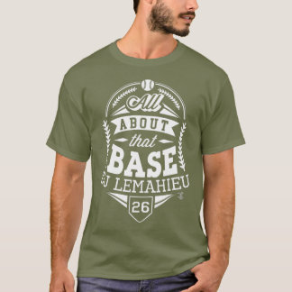 DJ LeMahieu All About That Base Gameday T-Shirt