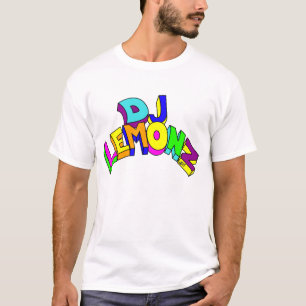 DJ LEMONZ BIG LETTERS in colors T-Shirt