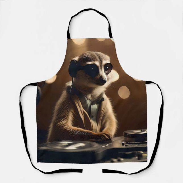 DJ Meerkat: Spinning Tracks in the Savanna, Apron (Front)