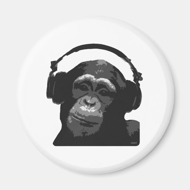 DJ MONKEY MAGNET (Front)