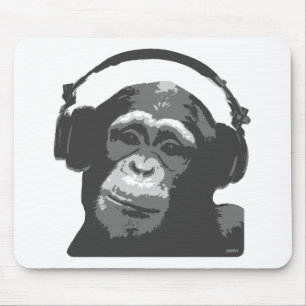 DJ MONKEY MOUSE MAT
