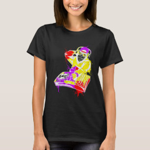 DJ Monkey Music Party Fun Sunglasses Fun Dancing C T-Shirt