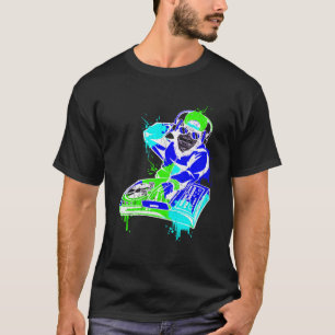 DJ Monkey Music Party Fun Sunglasses Fun Dancing C T-Shirt
