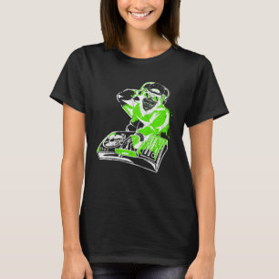 DJ Monkey Music Party Fun Sunglasses Monkey Headph T-Shirt