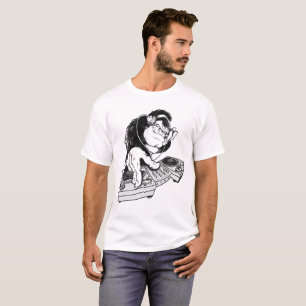 DJ Monkey Turntable Men's T-Shirt
