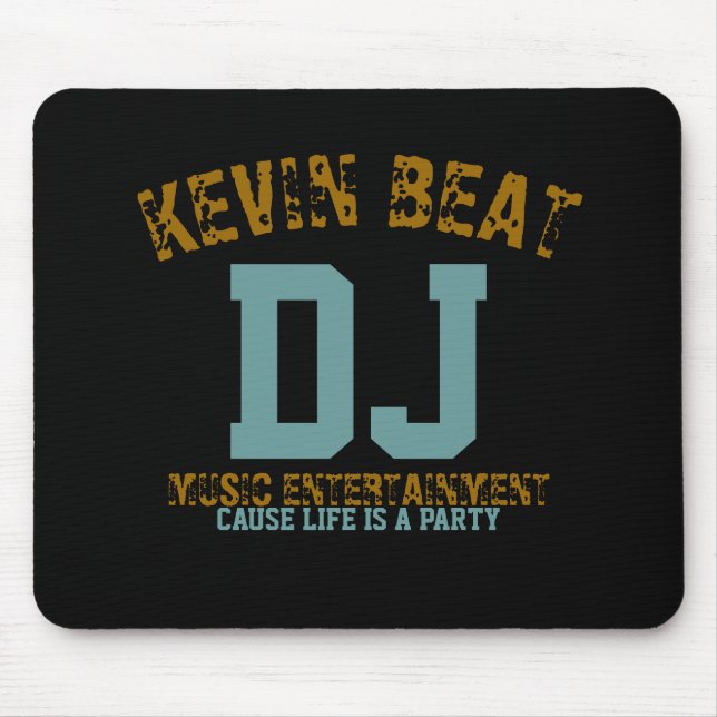 dj mouse mat (Front)