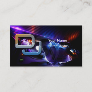 DJ Music Business Card