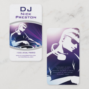 DJ Music Business Card