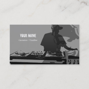DJ Music Business Card