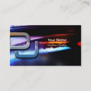 DJ Music Business Card