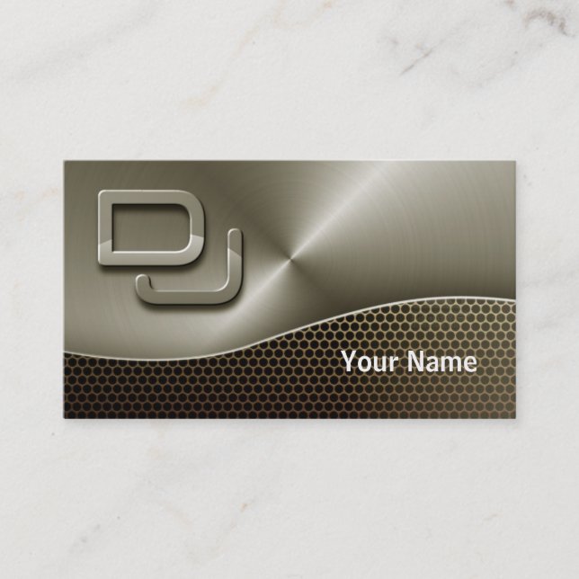 DJ Music Business Card (Front)