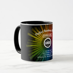 DJ Music Colorful Artist Sound Wave Creative Cool Mug