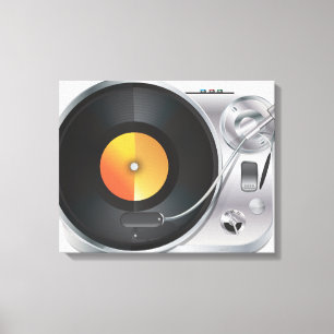 DJ Music Player Canvas Print