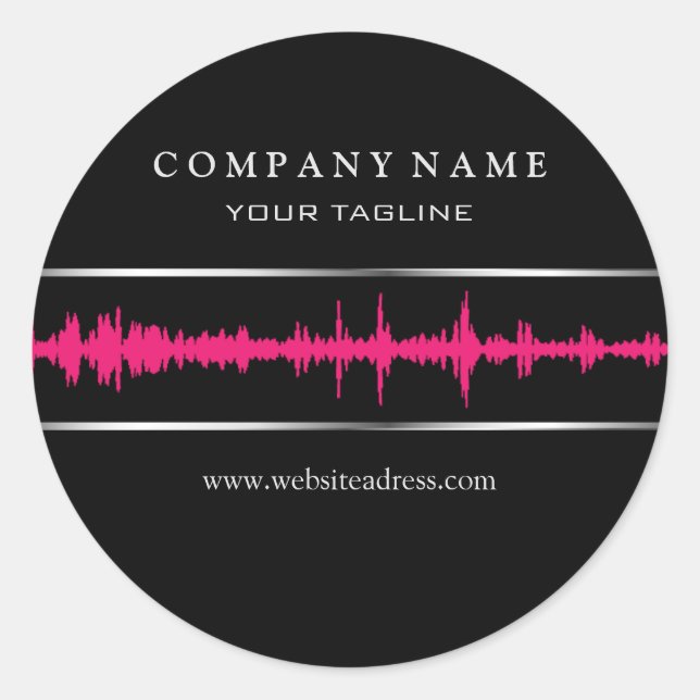 DJ/Music Sticker (Front)