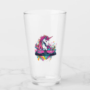 DJ Music Unicorn (1) Glass