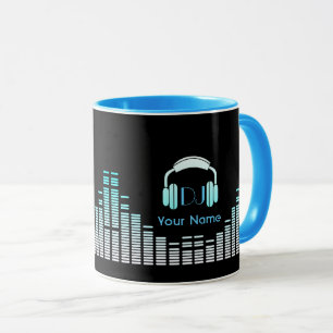 Dj musician mug personalised
