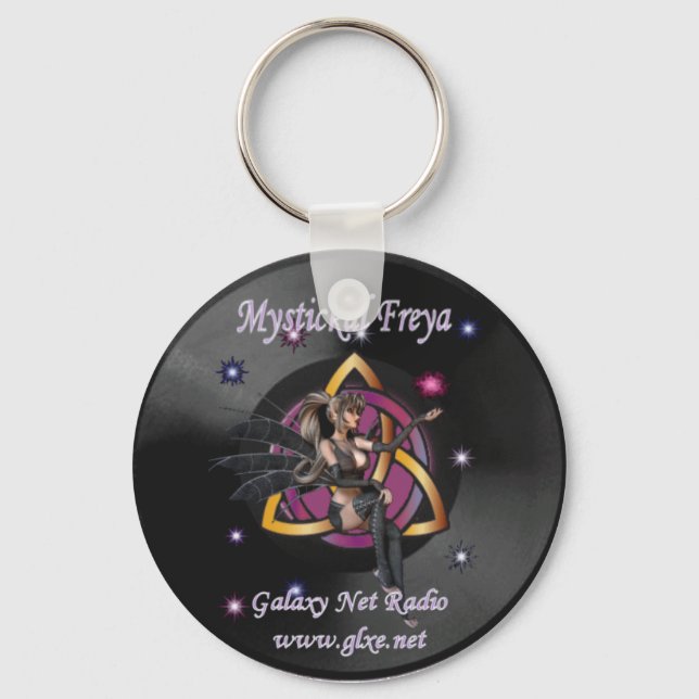 DJ Mystickal Freya Key Ring (Front)