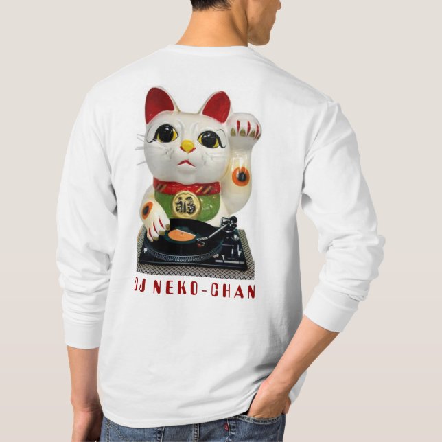 dj neko-chan T-Shirt (Back)