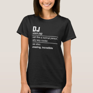 DJ Noun Awesome Beatmaker Hip Hop T-Shirt
