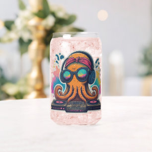 DJ Octa-Spin Can Glass