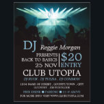 DJ on Stage, DJ, Club Event Advertising Flyer<br><div class="desc">DJ on Stage,  DJ,  Club Event Advertising Flyers By The Business Card Store.</div>