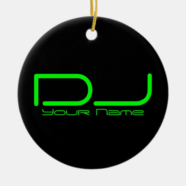 DJ Ornament (Front)