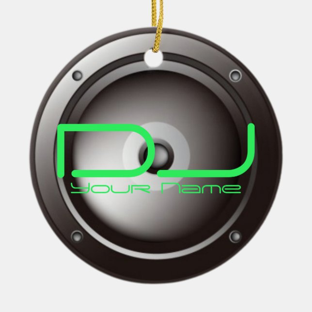 DJ Ornament (Front)