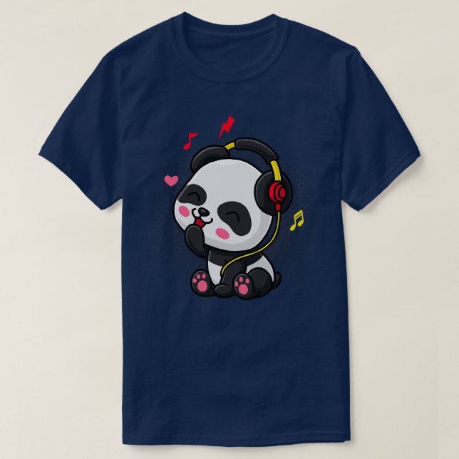 DJ Panda T-Shirt (Design Front)