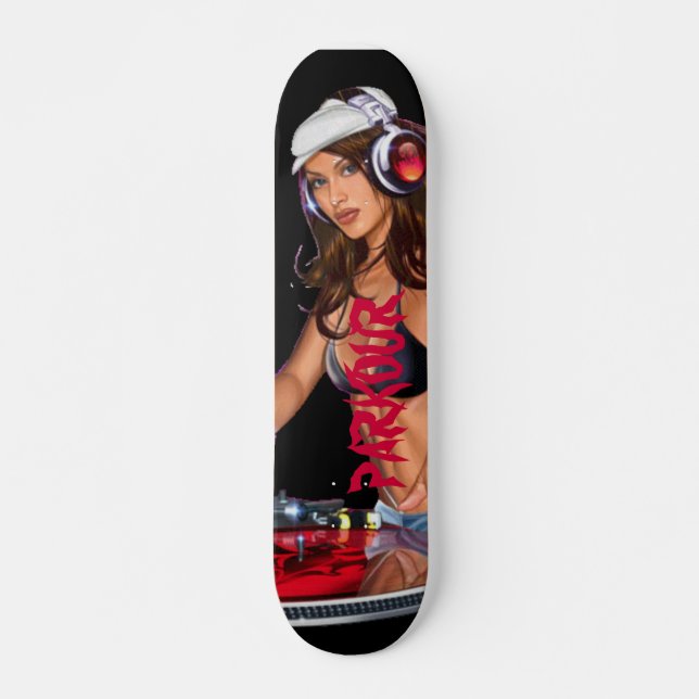 DJ, PARKOUR SKATEBOARD (Front)