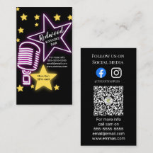 DJ party planner glow stick disco karaoke club