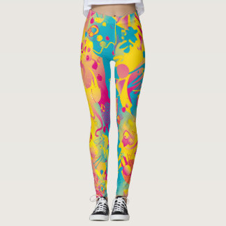 DJ-Patterned Women's Leggings