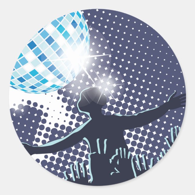 DJ Performing Stickers (Front)