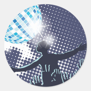 DJ Performing Stickers