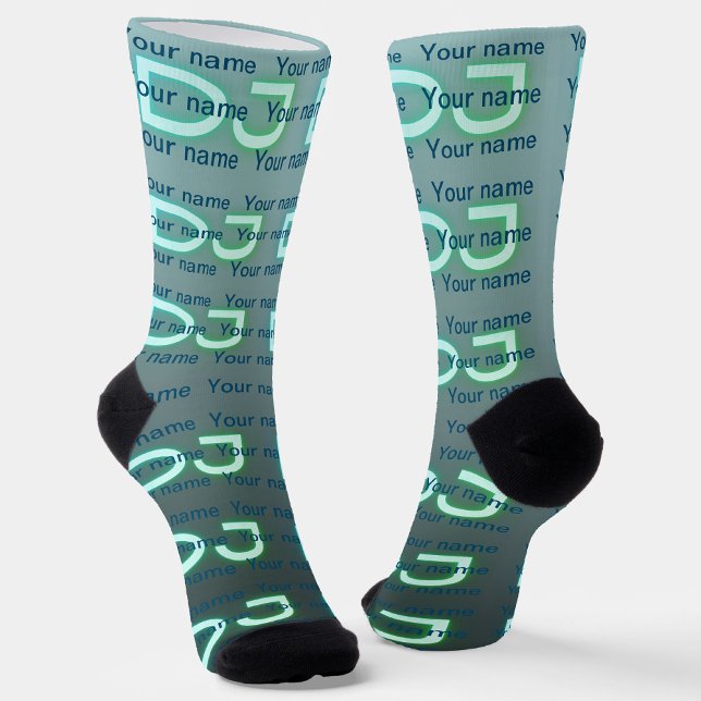 DJ personalizable Socks (Creator Uploaded)
