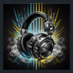 DJ Poster<br><div class="desc">DJ graphic designed for DJ's & electronic music lovers.</div>