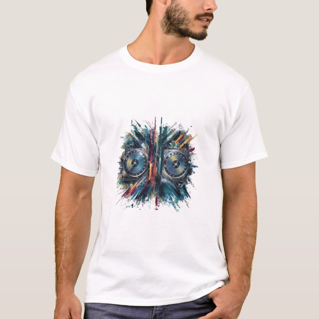 Dj Print T-Shirt (Front)