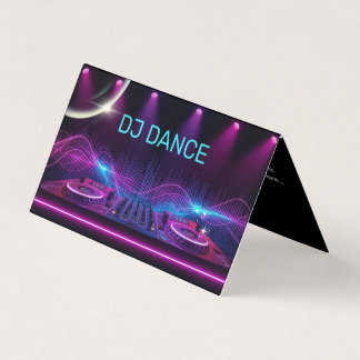 DJ Professional Business Card