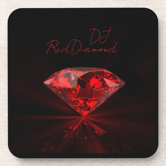 DJ RedDiamond Coaster (Front)