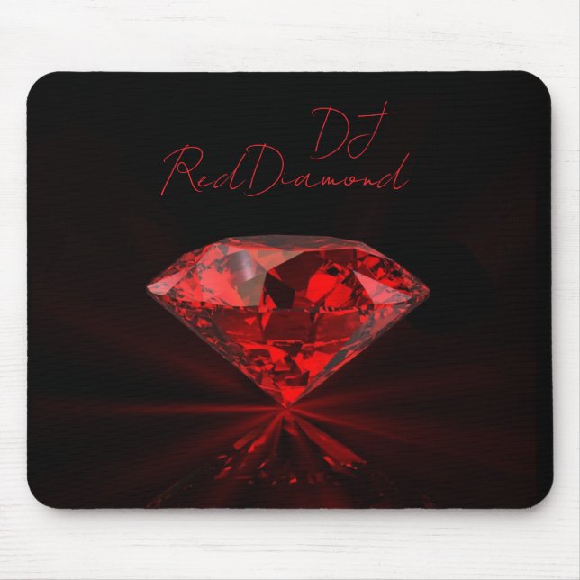 DJ RedDiamond Mouse Mat (Front)