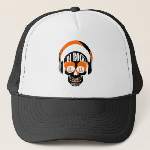 DJ rock skull death club music Trucker Hat