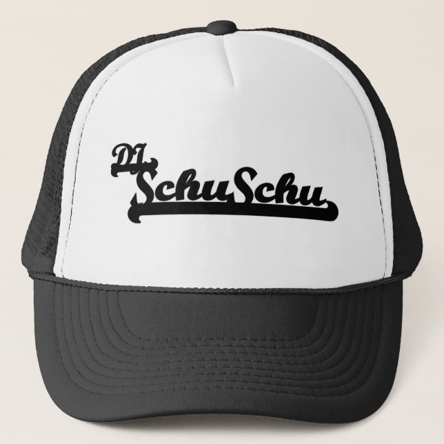 DJ Schu Schu Hat - Black (Front)