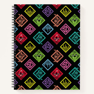 DJ Scooby-Doo Pattern Notebook