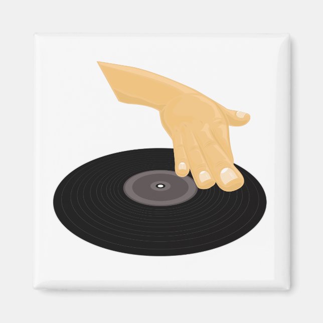 DJ Scratch Magnet (Front)