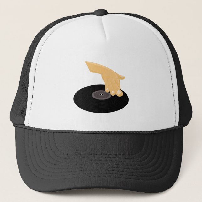 DJ Scratch Trucker Hat (Front)